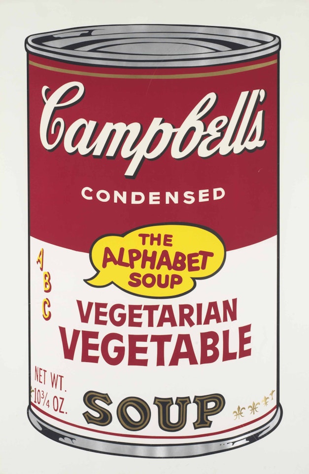 Vegetarian Vegetable, from Cambell's Soup II by Andy Warhol