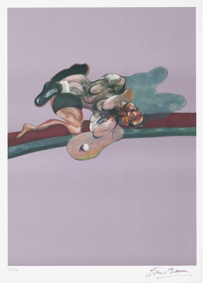 The Boxer (George Dyer) by Francis Bacon