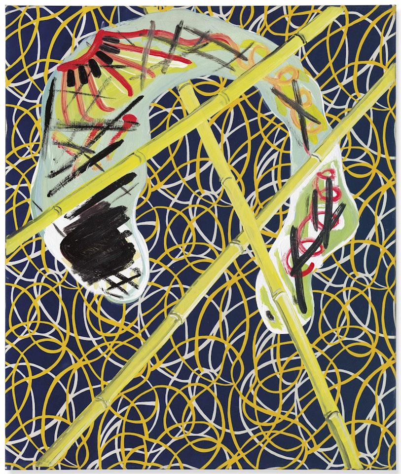 Bambusbild (Bamboo Picture) by Sigmar Polke