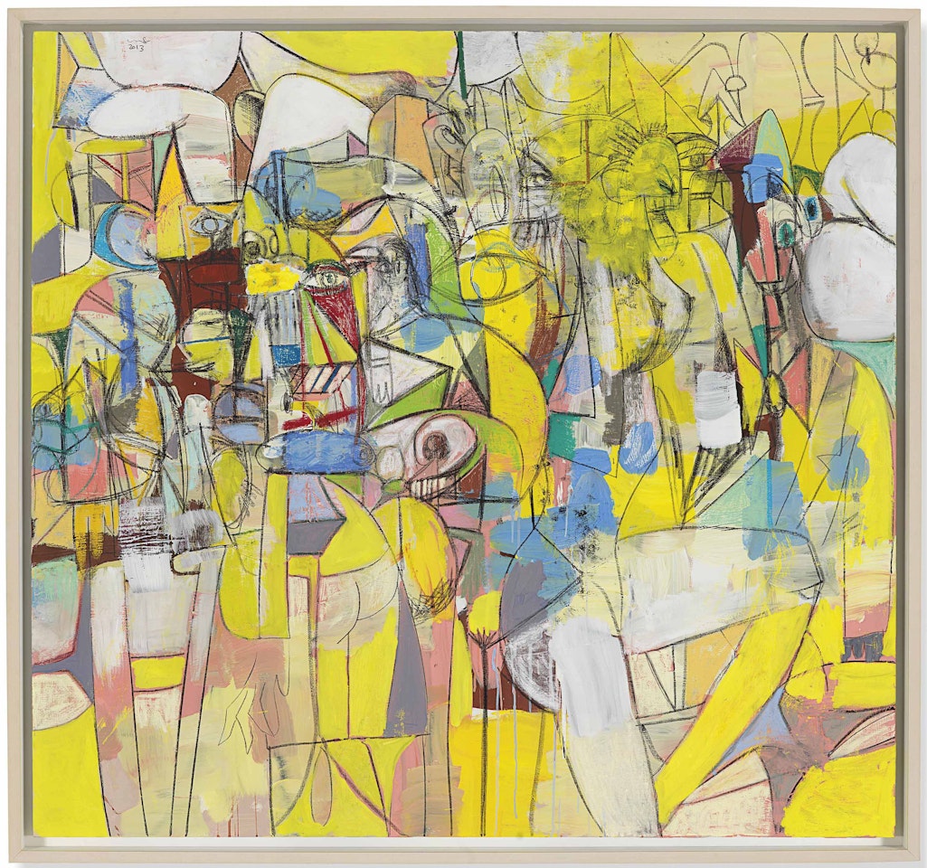 Figures in Motion by George Condo
