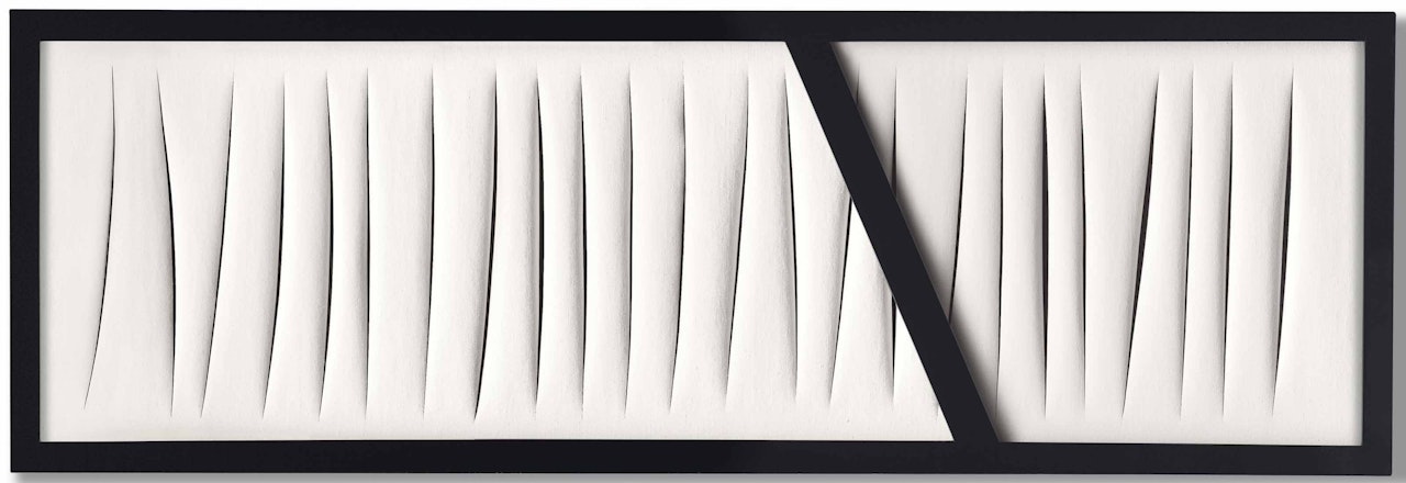 Concetto spaziale, Attese by Lucio Fontana