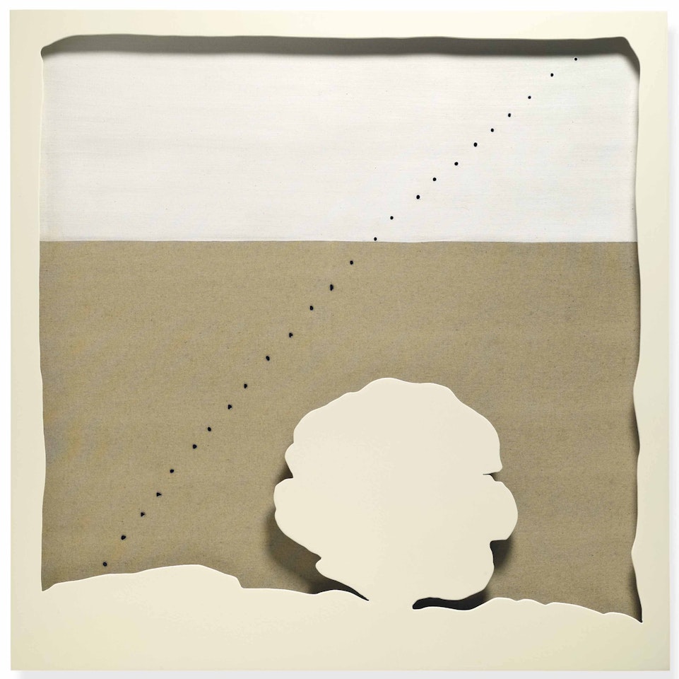 Concetto spaziale, Teatrino by Lucio Fontana