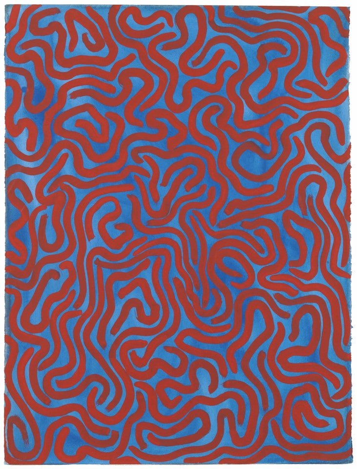 Brushstrokes by Sol LeWitt