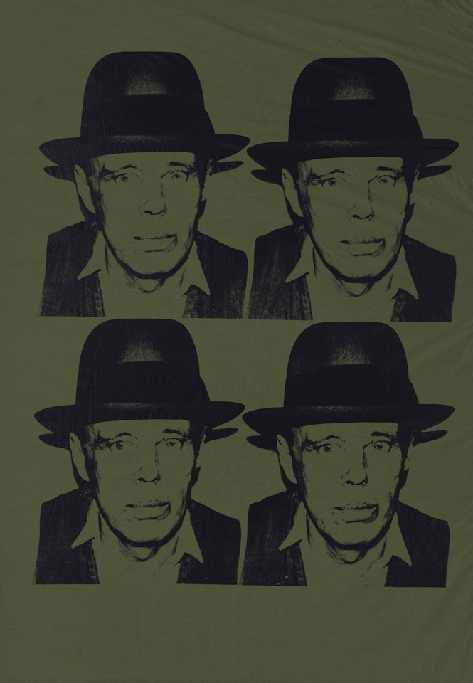 Joseph Beuys by Andy Warhol