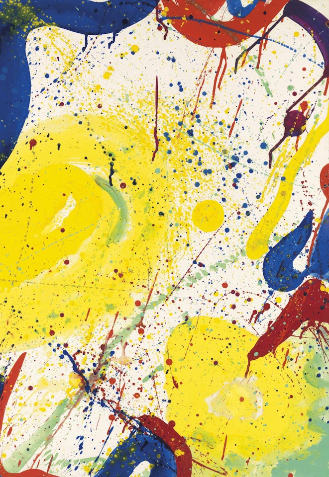 Untitled by Sam Francis