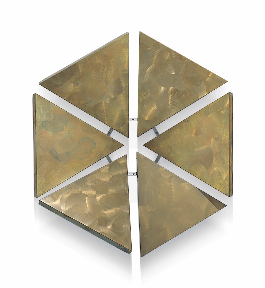 Six Triangles in a Hexagon by George Rickey