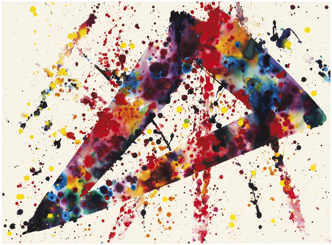 Untitled by Sam Francis