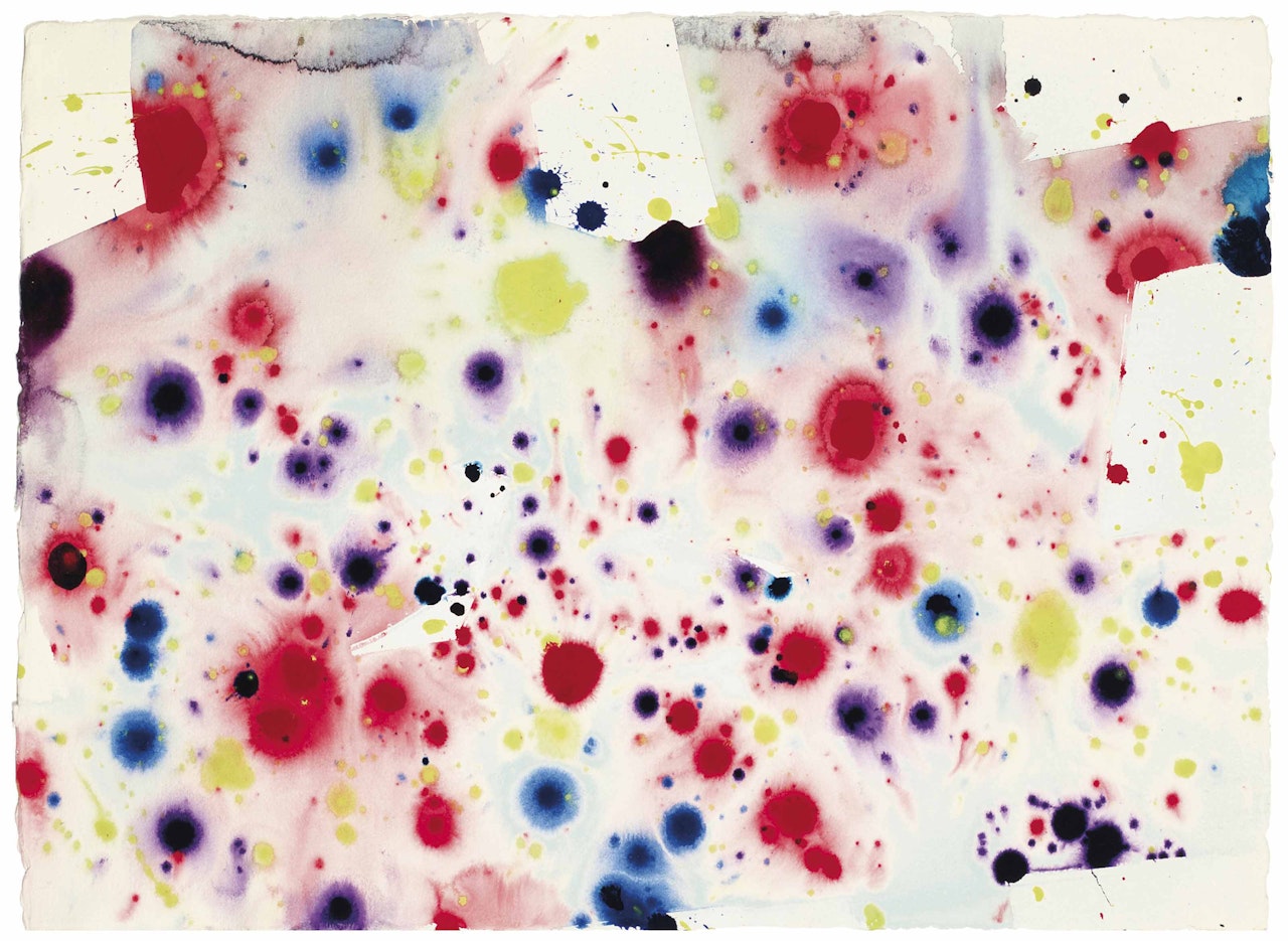 Untitled; Tokyo by Sam Francis