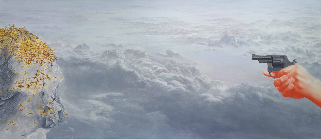 Untitled by Fang Lijun