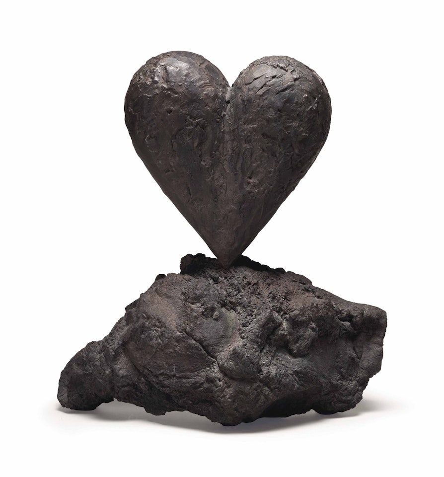The Heart on a Rock by Jim Dine