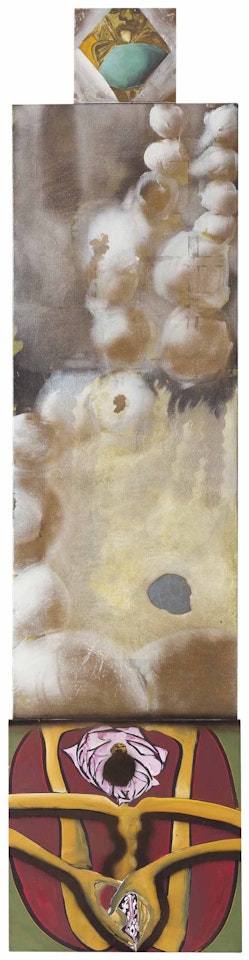 Red Stupa by Francesco Clemente