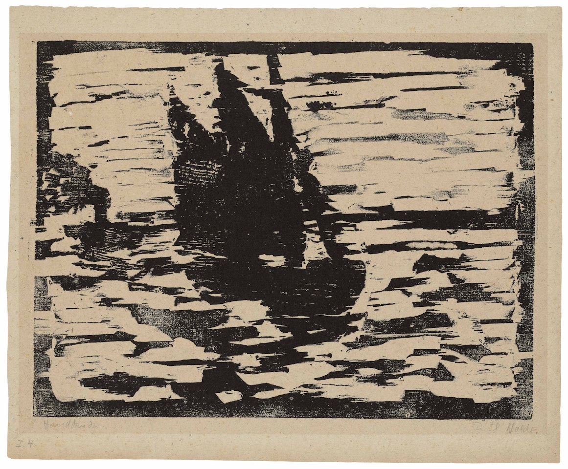 Segelboot by Emil Nolde