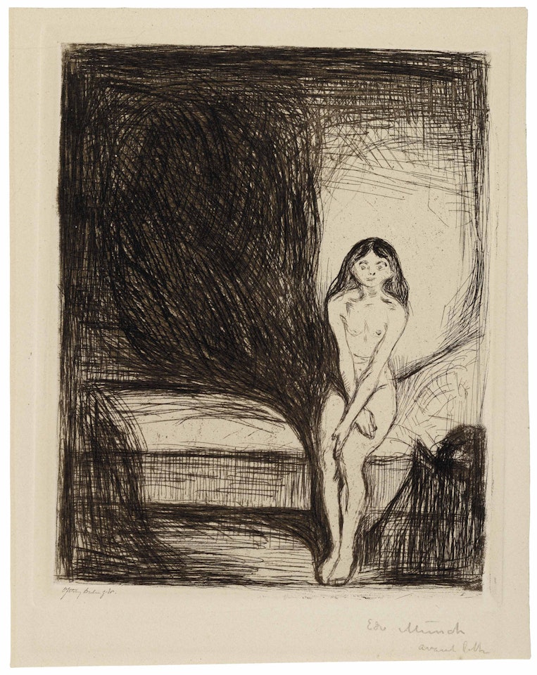 Puberty by Edvard Munch