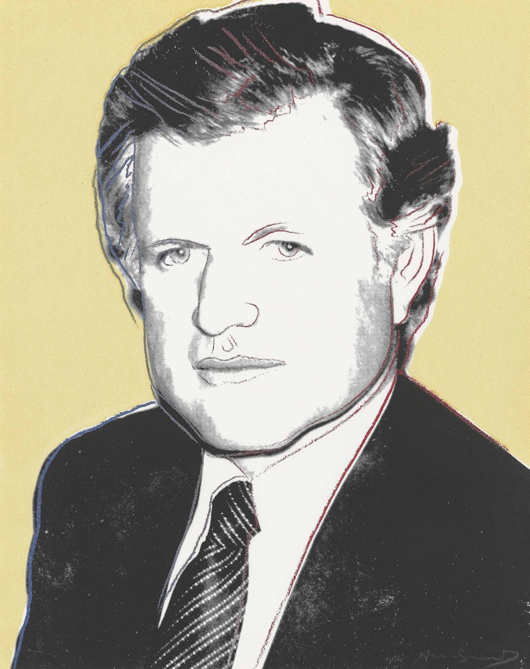 Edward Kennedy by Andy Warhol