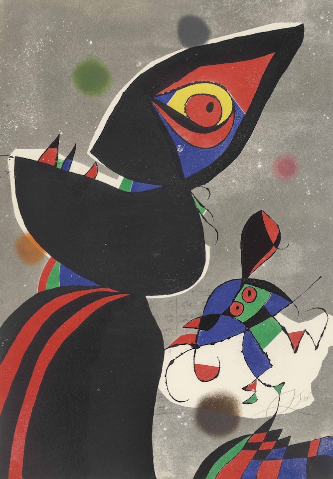 Gaudí XVII by Joan Miró