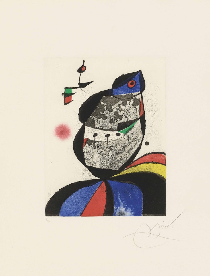 Gaudi VII by Joan Miró