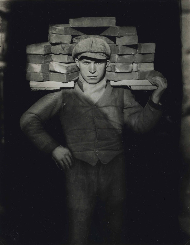 Bricklayer by August Sander