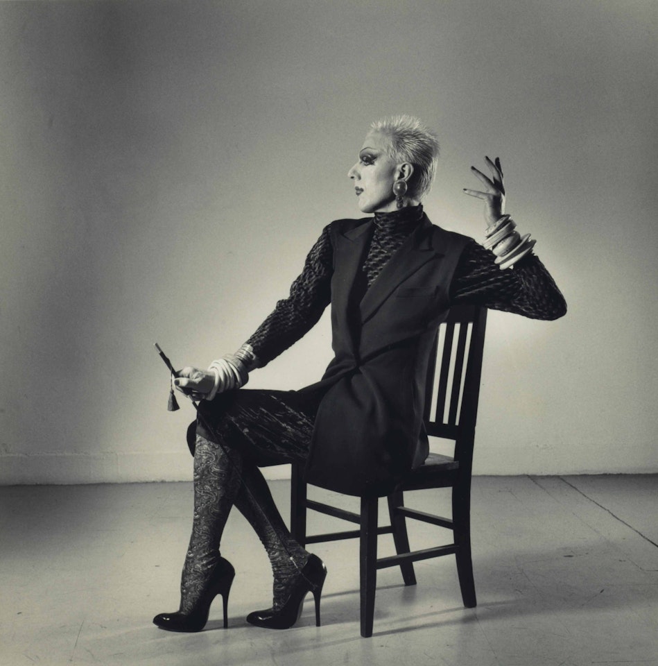 Ethyl Eichelberger for Dianne B. in Jean Paul Gaultier by Peter Hujar