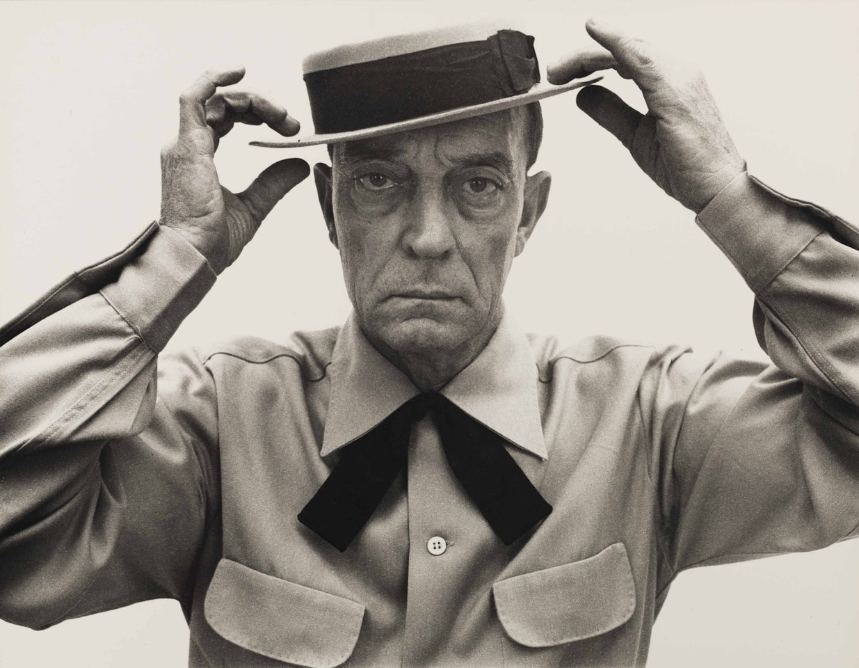 Buster Keaton, New York by Richard Avedon