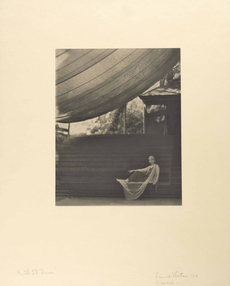 Ruth St. Denis by Edward Weston