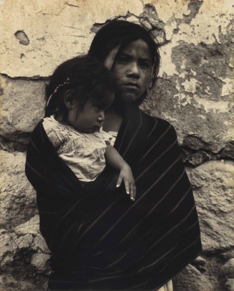 Girl and Child, Toluca, Mexico by Paul Strand