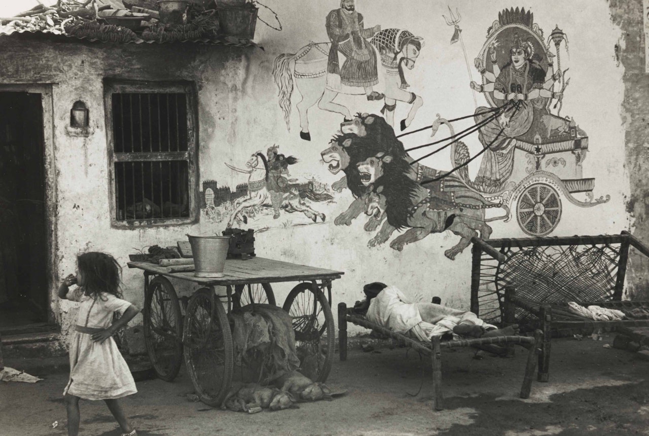 Ahmadabad, Gujarat, India by Henri Cartier-Bresson