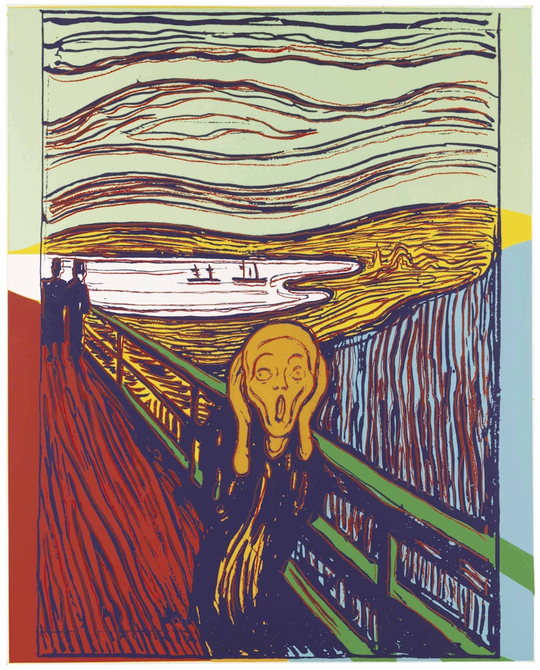 The Scream (After Munch) by Andy Warhol