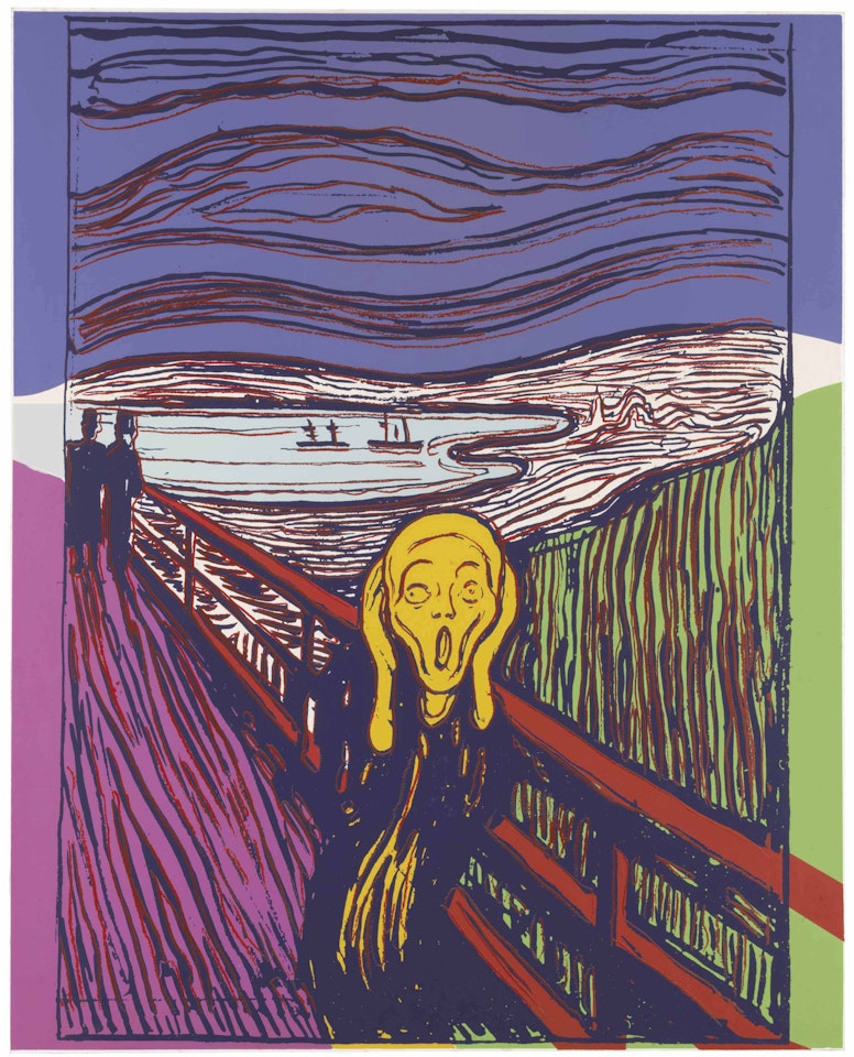 The Scream (After Munch) by Andy Warhol