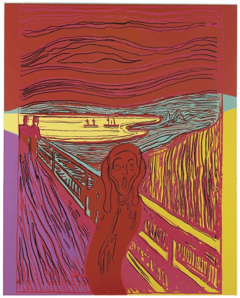 The Scream (After Munch) by Andy Warhol