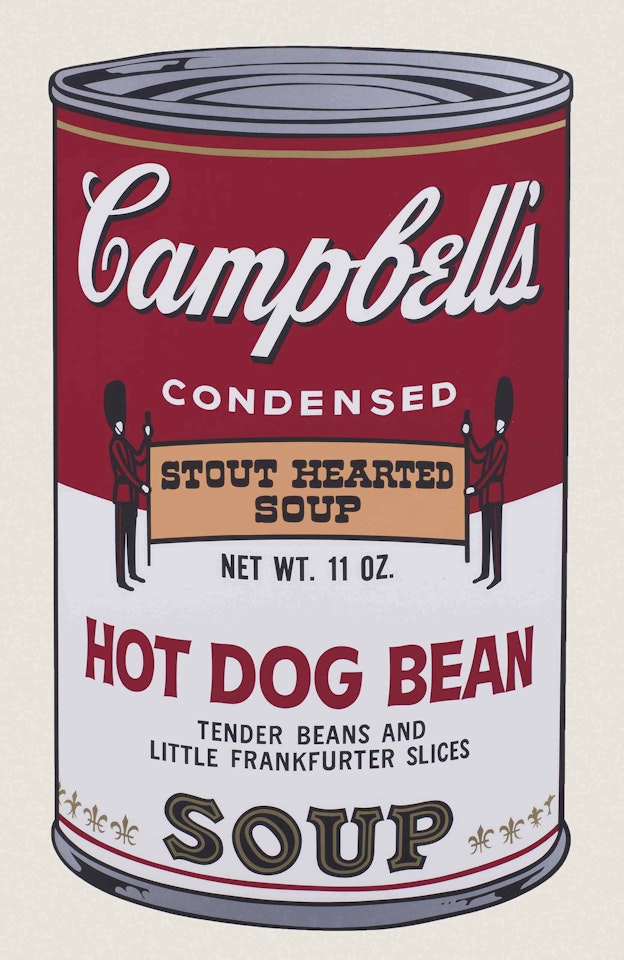 Hot Dog Bean, from Campbell's Soup II by Andy Warhol