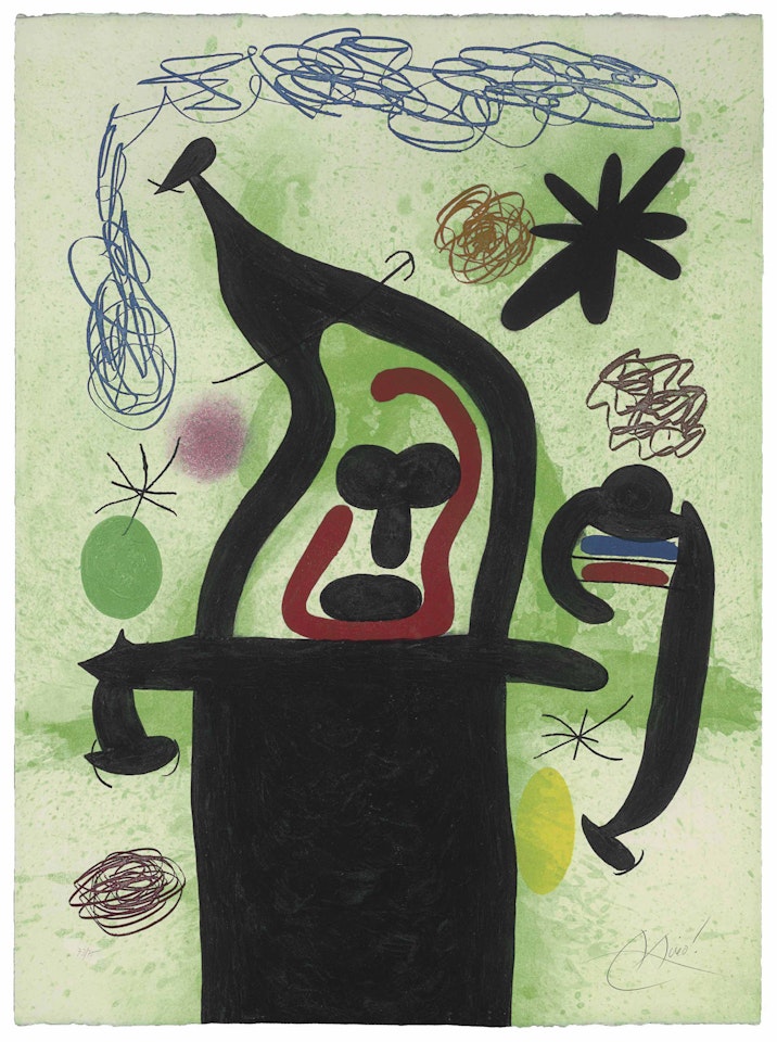 La Harpie by Joan Miró