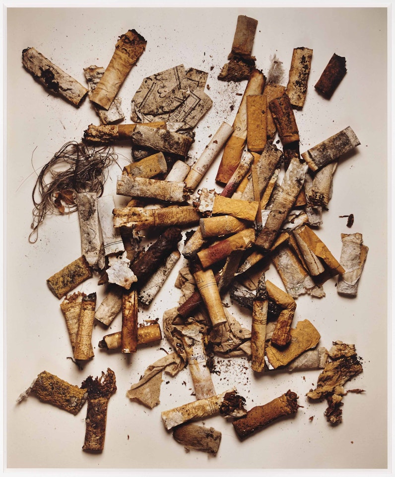 Cigarettes, Street findings, New York by Irving Penn