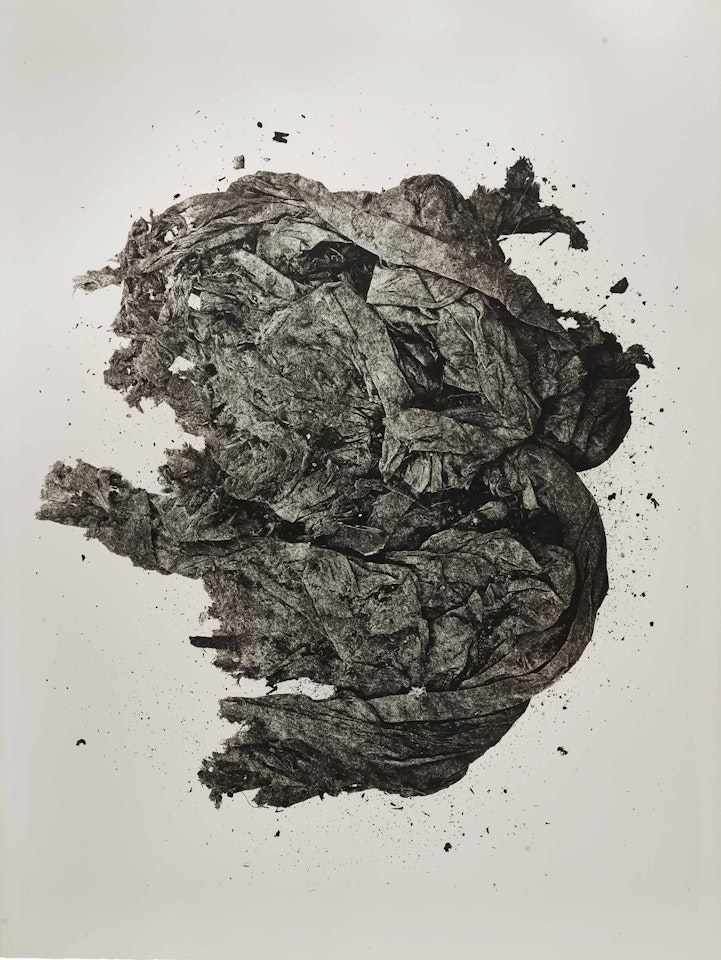 (SM) Rag Face, Neg II by Irving Penn