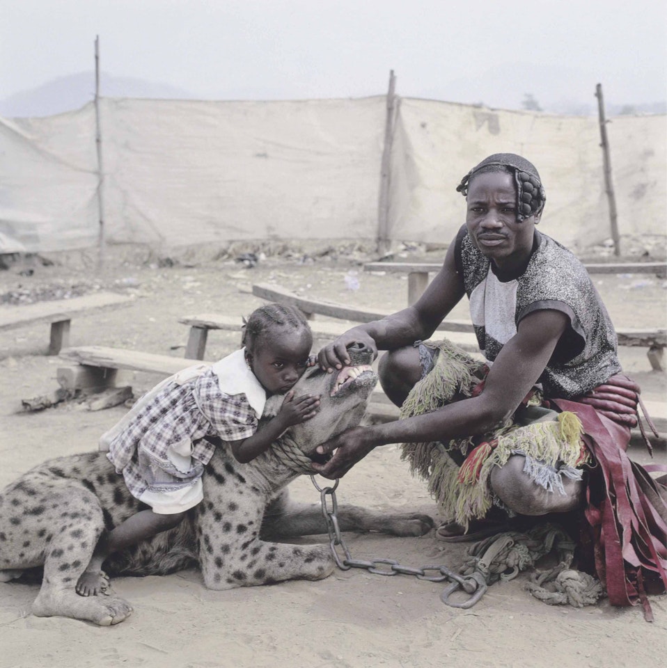 Mummy Ahmadu and Mallam Mantari Lamal with Mainasara, Abuja, Nigeria by Pieter Hugo