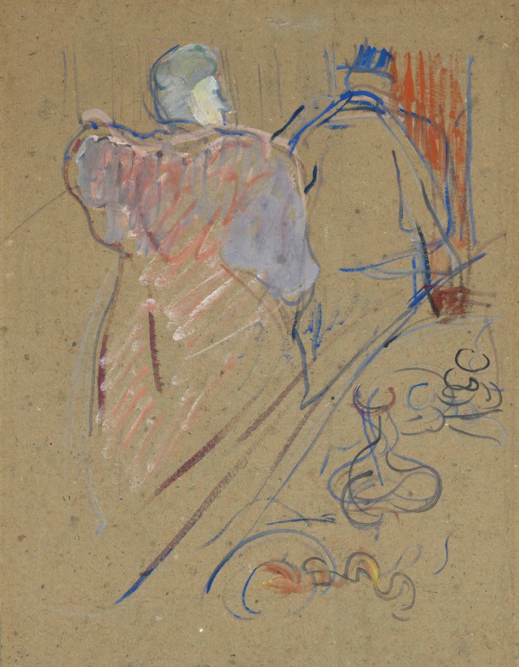 L'Argent (Comédie en 4 actes de M.E. Fabre) by Henri de Toulouse-Lautrec