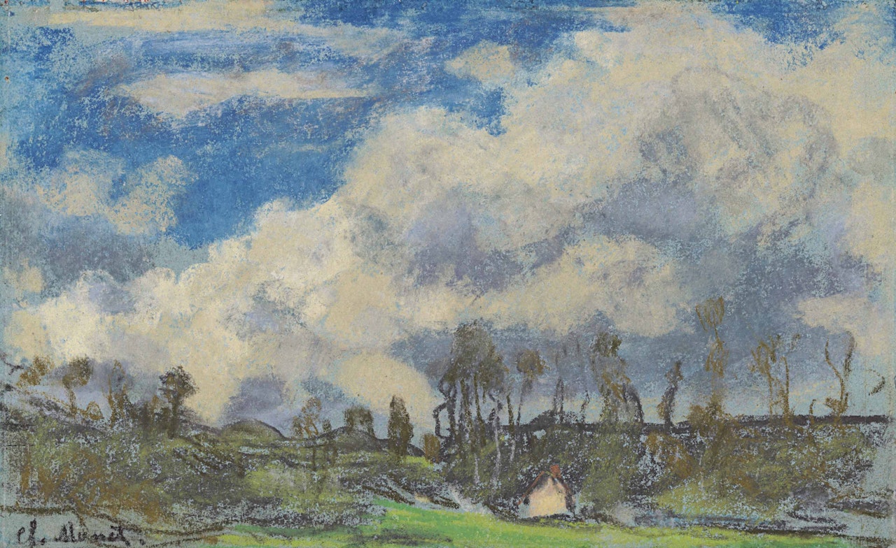 Les Nuages by Claude Monet