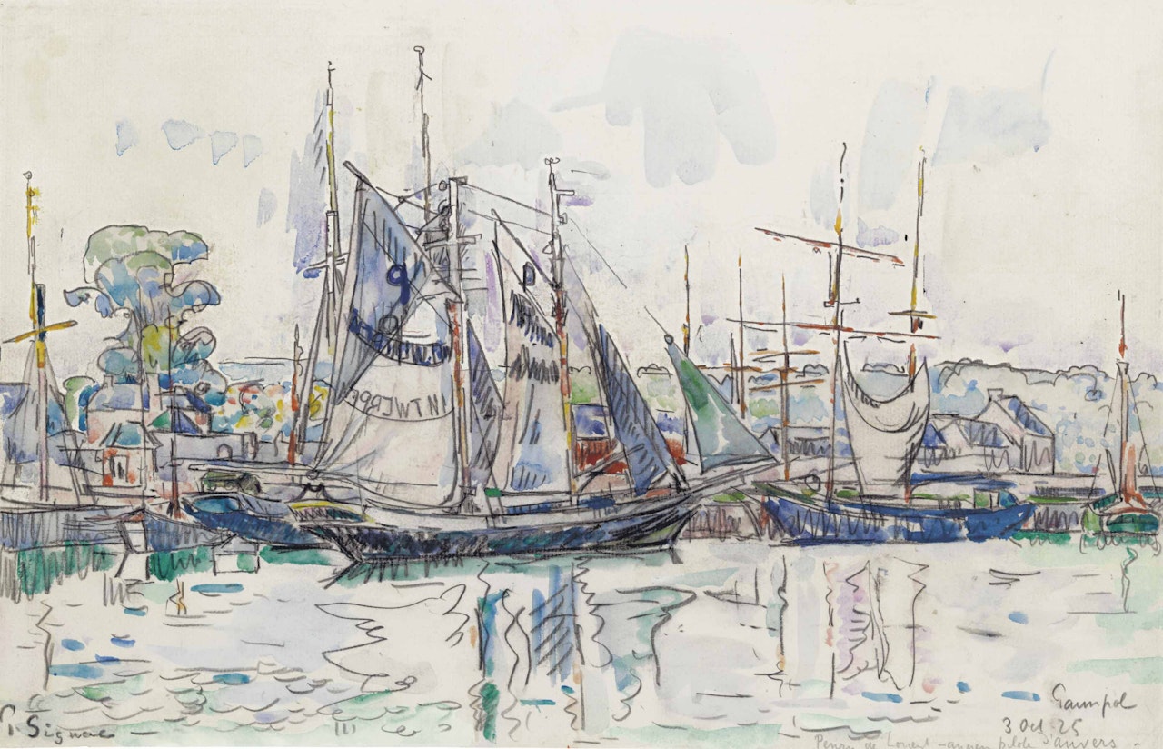 Paimpol by Paul Signac