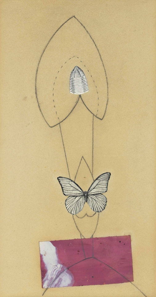 Beehive and Butterfly by Max Ernst