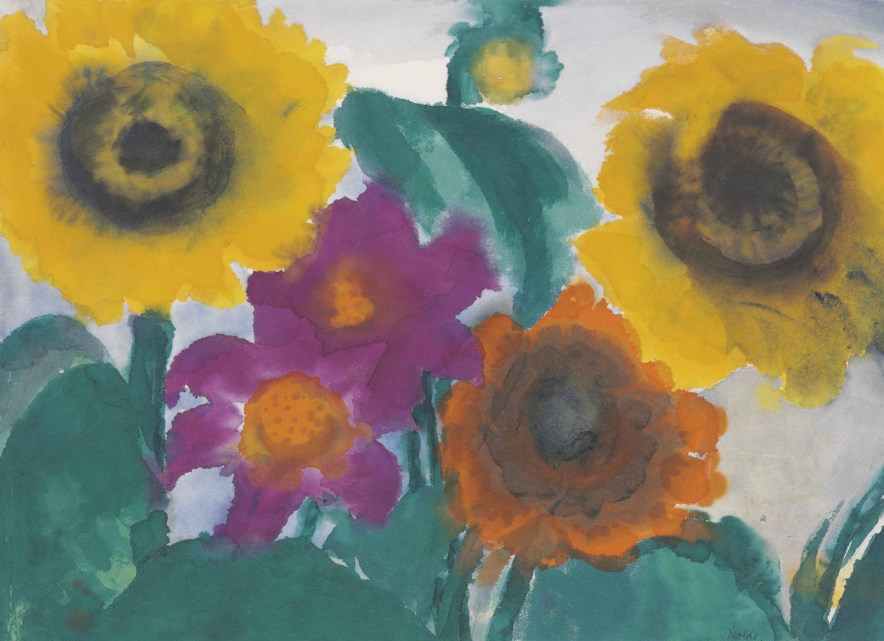 Blumen by Emil Nolde