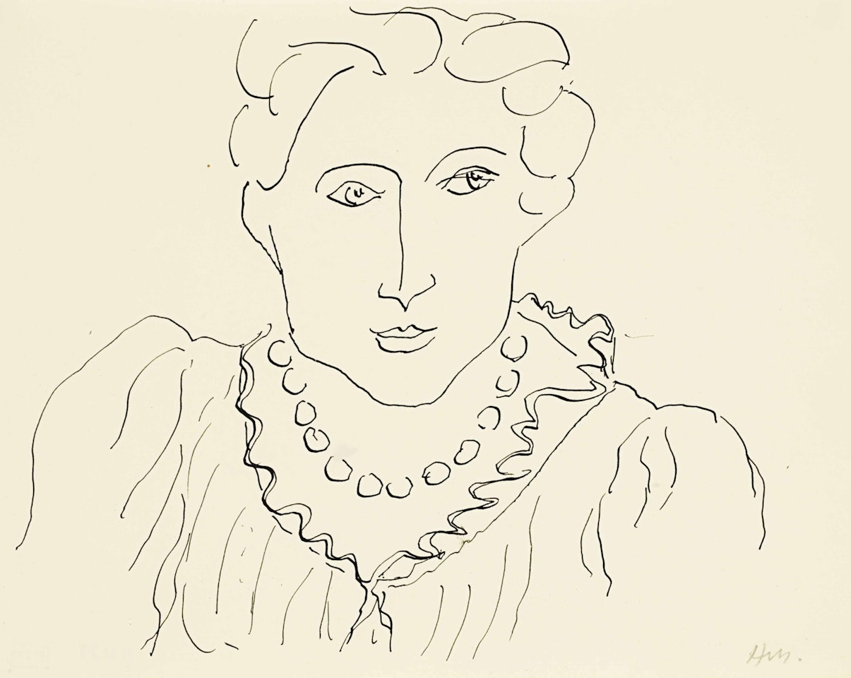 Femme au collier by Henri Matisse