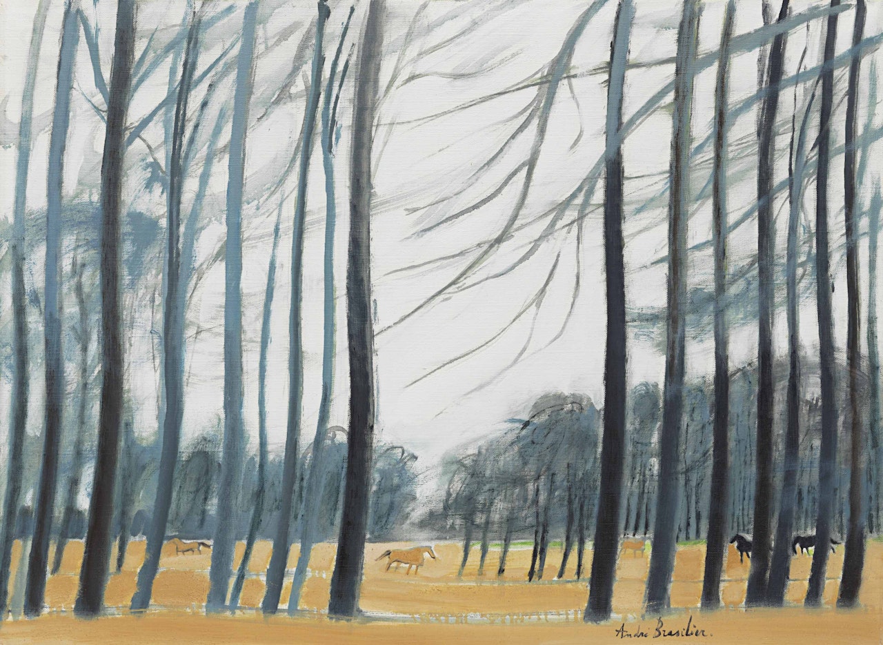 Paysage d'Anjou by André Brasilier