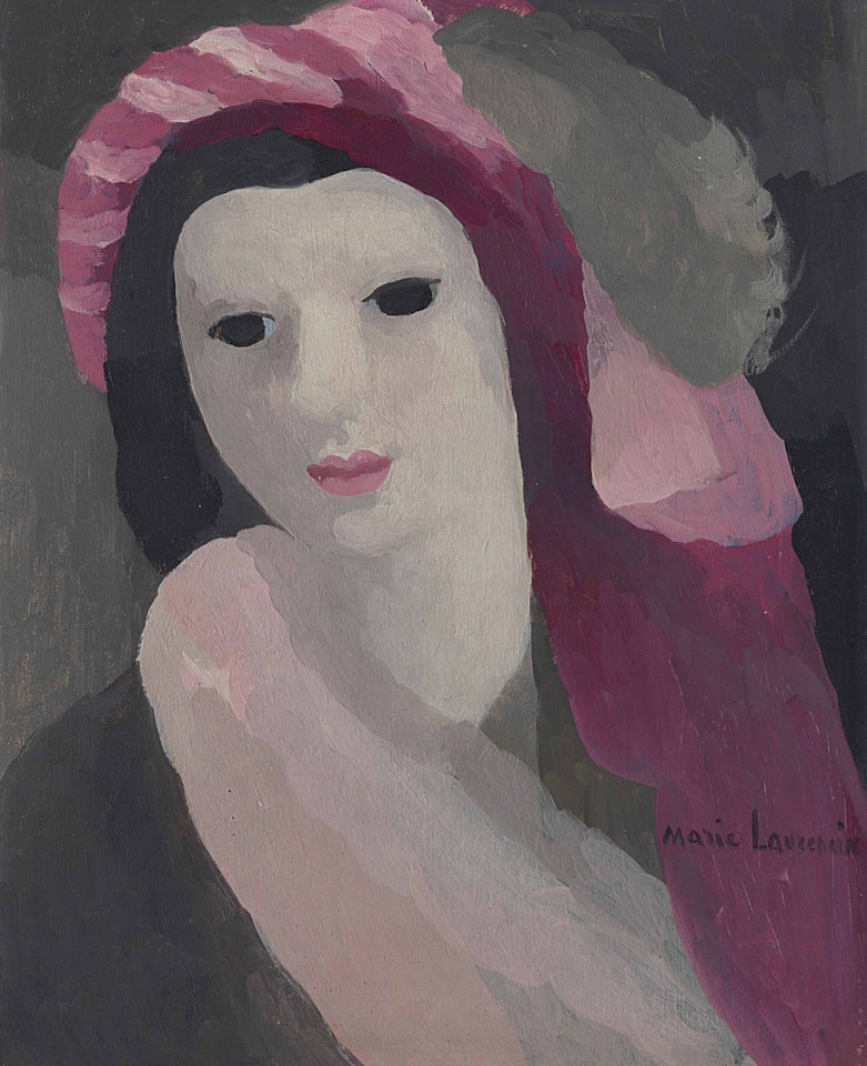 Jeune fille au turban by Marie Laurencin