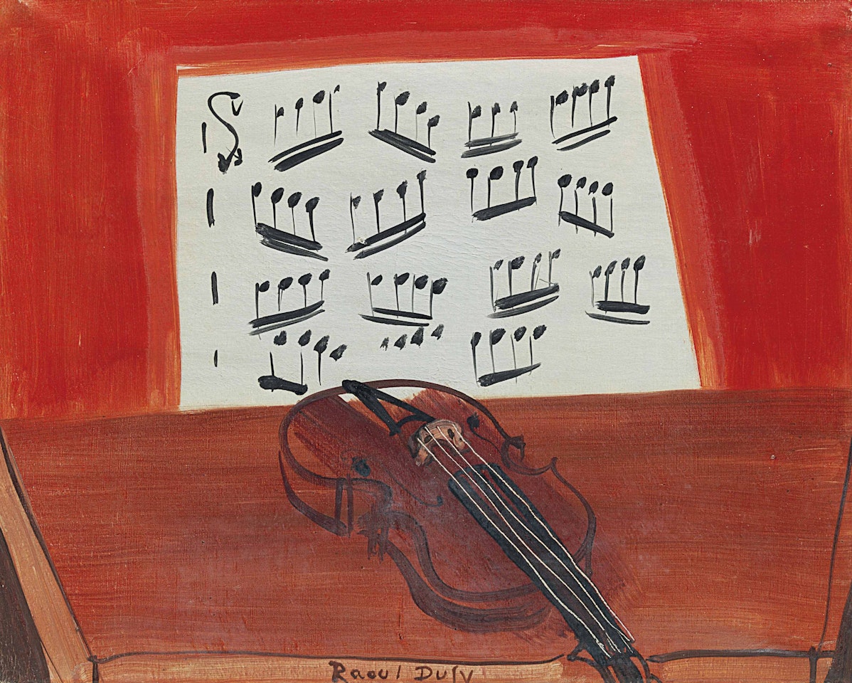 Le Violon by Raoul Dufy