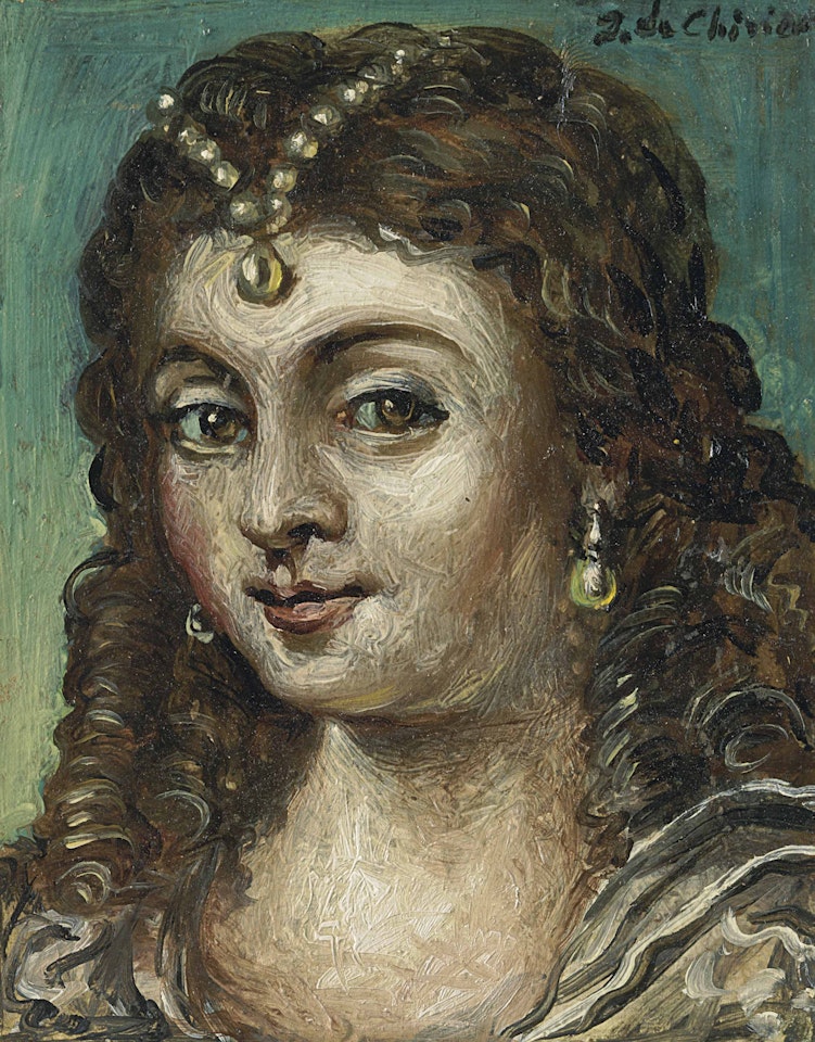 Testa di odalisca by Giorgio de Chirico