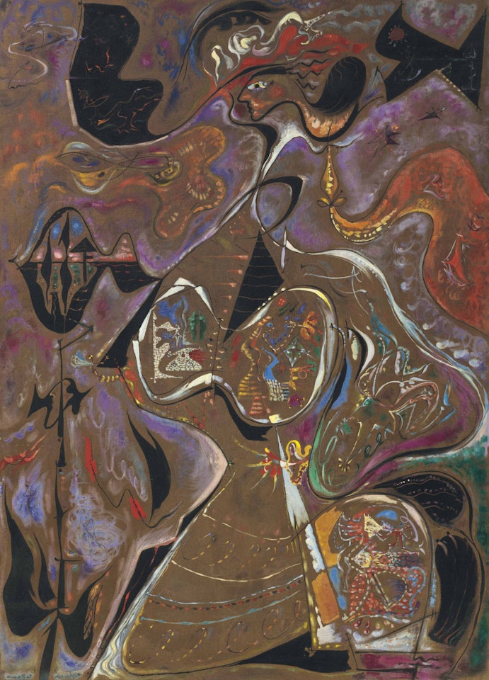 La belle Italienne by André Masson