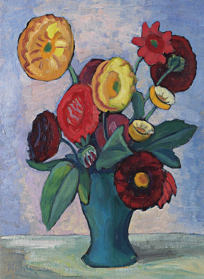 Dahlien by Gabriele Münter