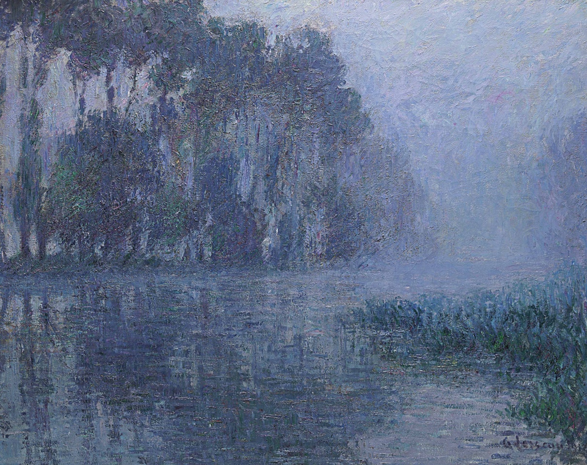Brume sur l'Eure, environs de Saint-Cyr-du-Vaudreuil by Gustave Loiseau
