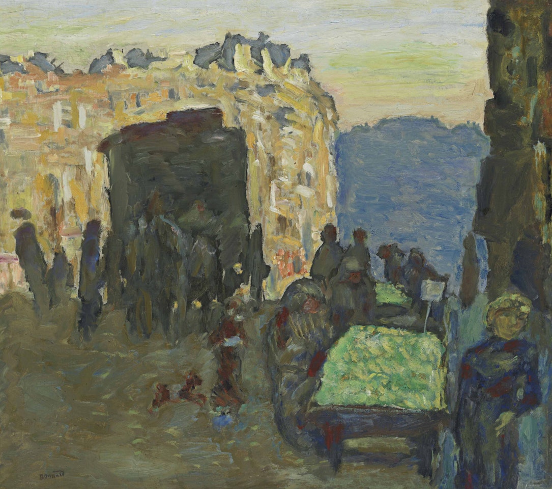 La marchande des Quatre-Saisons by Pierre Bonnard