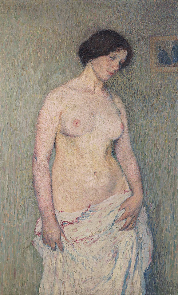 Jeune femme nue by Henri Martin