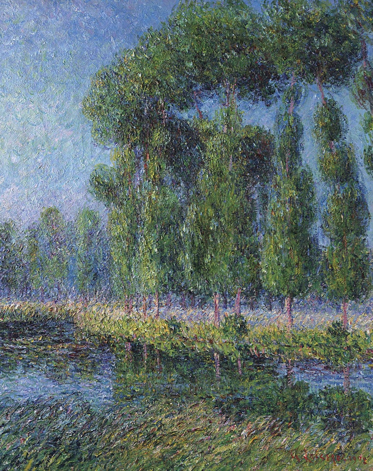 Peupliers au bord de l’Eure by Gustave Loiseau